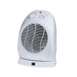 Connect-It 2000W Oscillating Flat Fan Heater